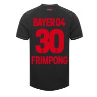 Bayer Leverkusen Jeremie Frimpong #30 Hjemmedrakt 2023-24 Kortermet